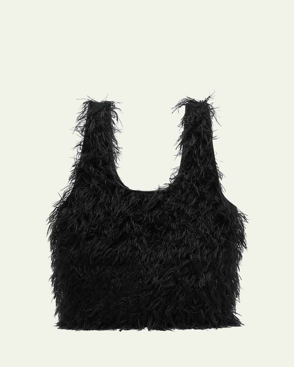 Marche Fuzzy Hobo Bag
